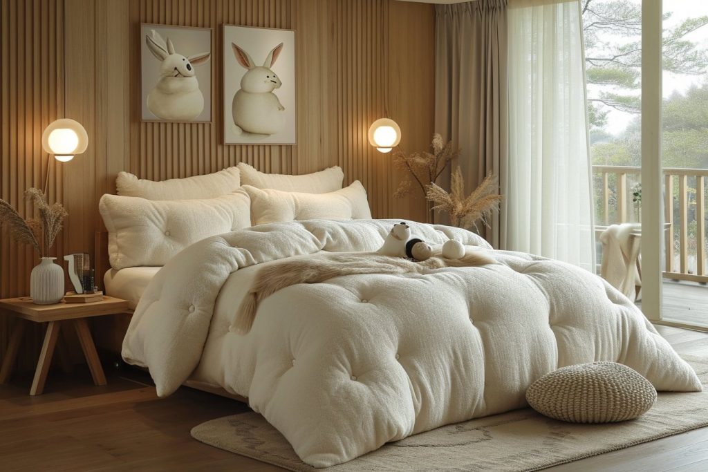 La housse de couette Lapin : un cocon de douceur pour vos nuits