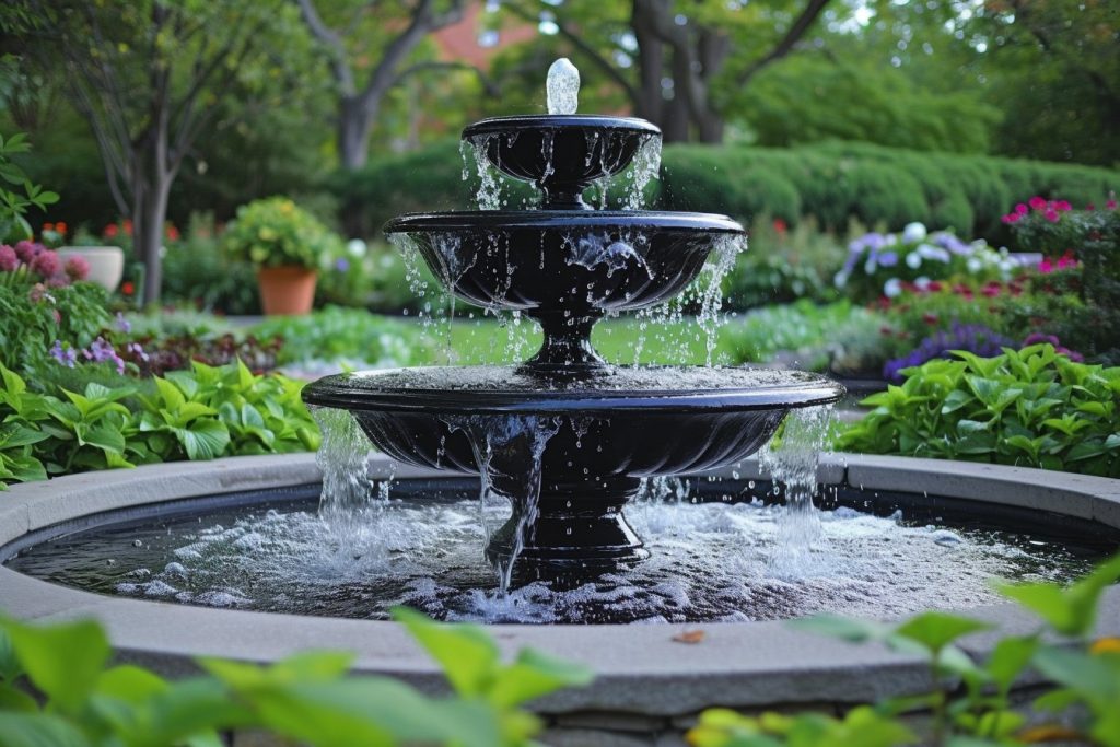 Techniques efficaces de conservation de l’eau pour les fontaines extérieures
