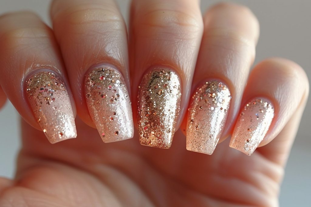 Sublimez vos ongles avec du vernis pailleté