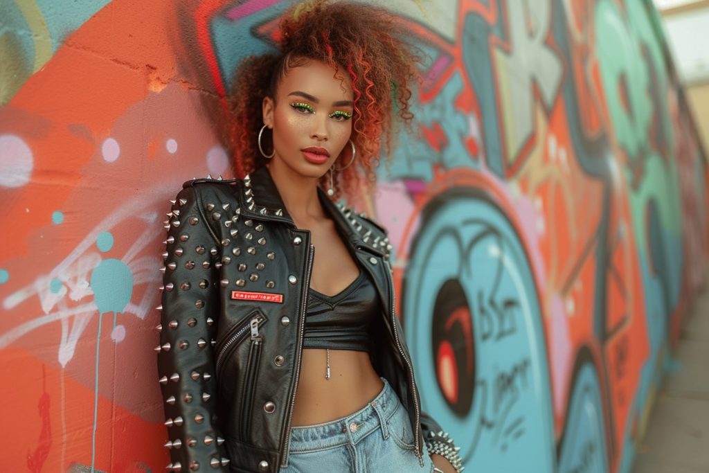 Adoptez le look rock féminin des années 80 en quelques étapes