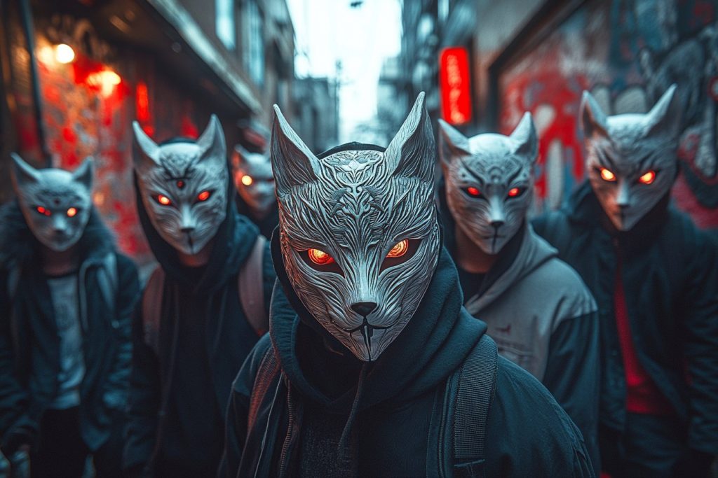 L’attrait mystique des masques kitsune dans le streetwear contemporain