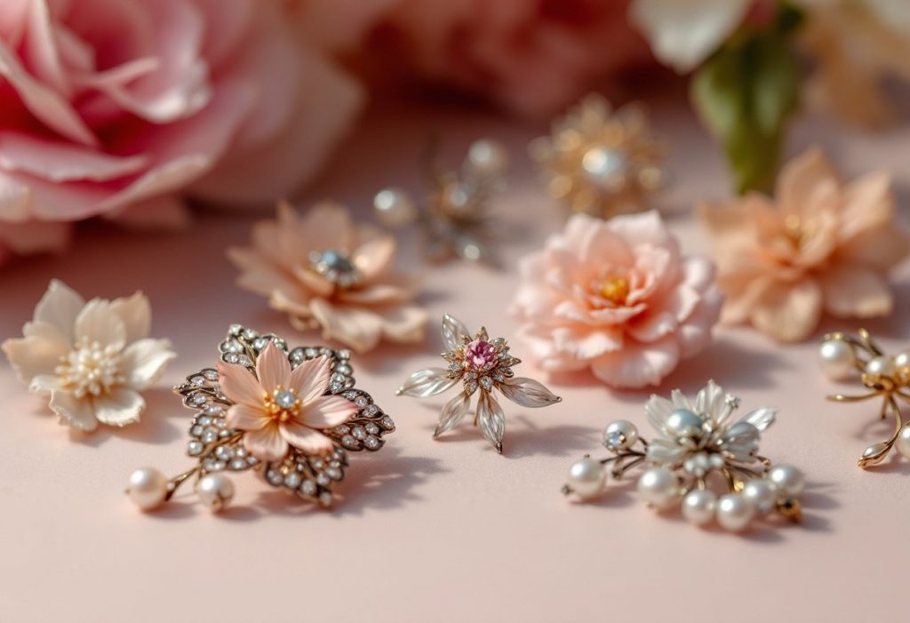 De l’art nouveau à aujourd’hui : l’évolution des broches florales dans la bijouterie