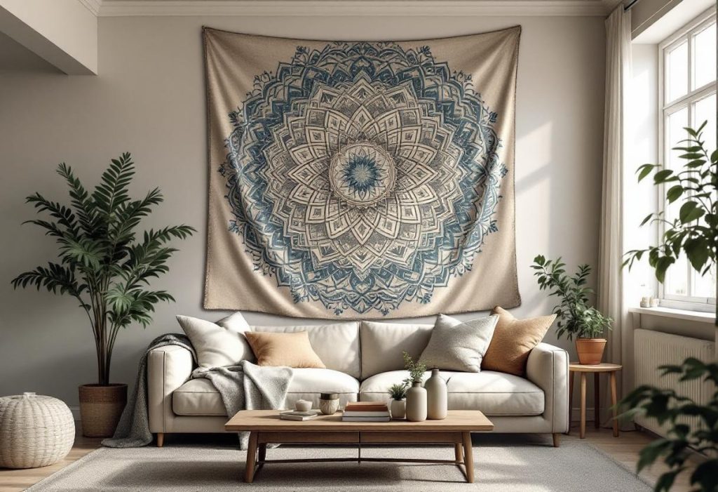 Tenture murale mandala : l’atout déco au cœur de la décoration intérieure