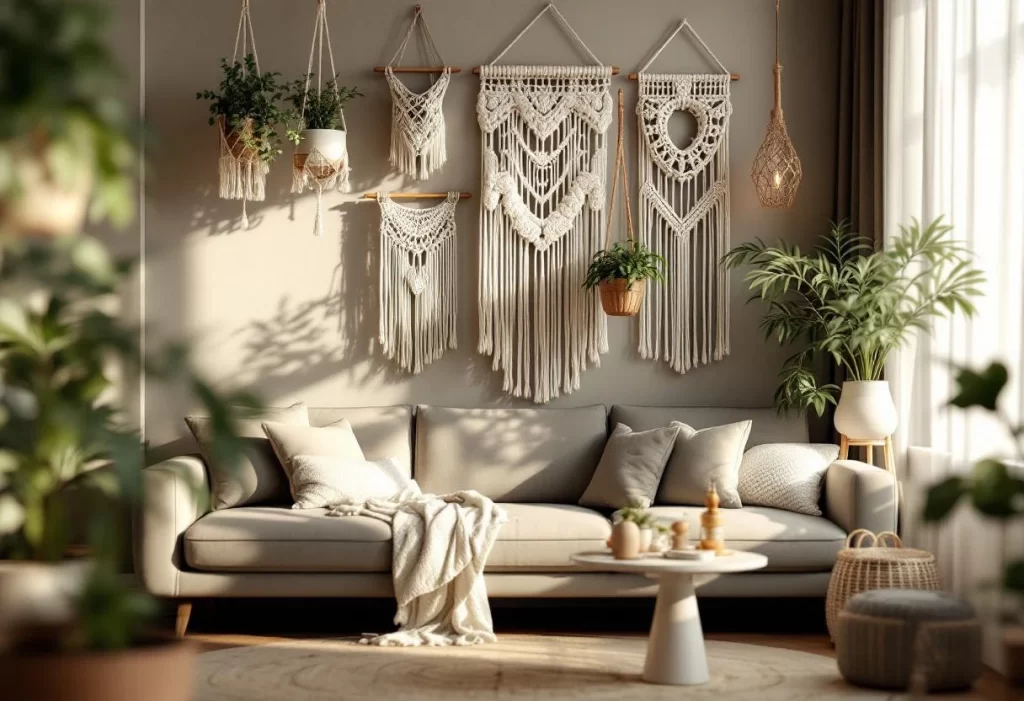 Top 10 des idées de décoration en macramé pour la maison