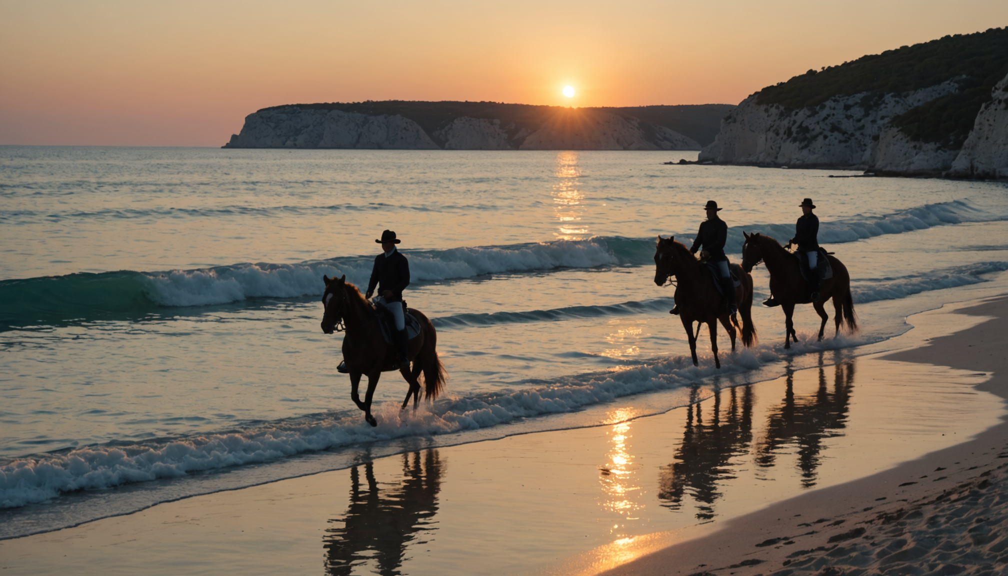 découvrez l’équitation côtière à split ! parcourez des sentiers panoramiques le long de la mer, profitez du bruit des vagues et vivez une expérience unique à cheval sur la côte dalmate.