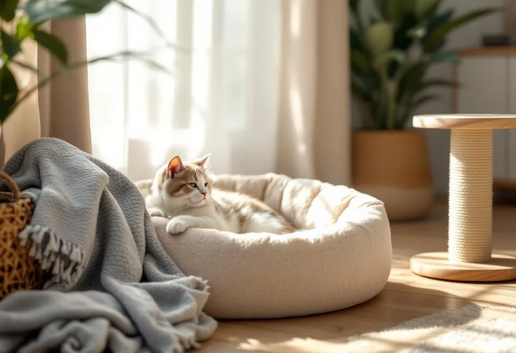 Quels accessoires pour le couchage de son chat choisir ?