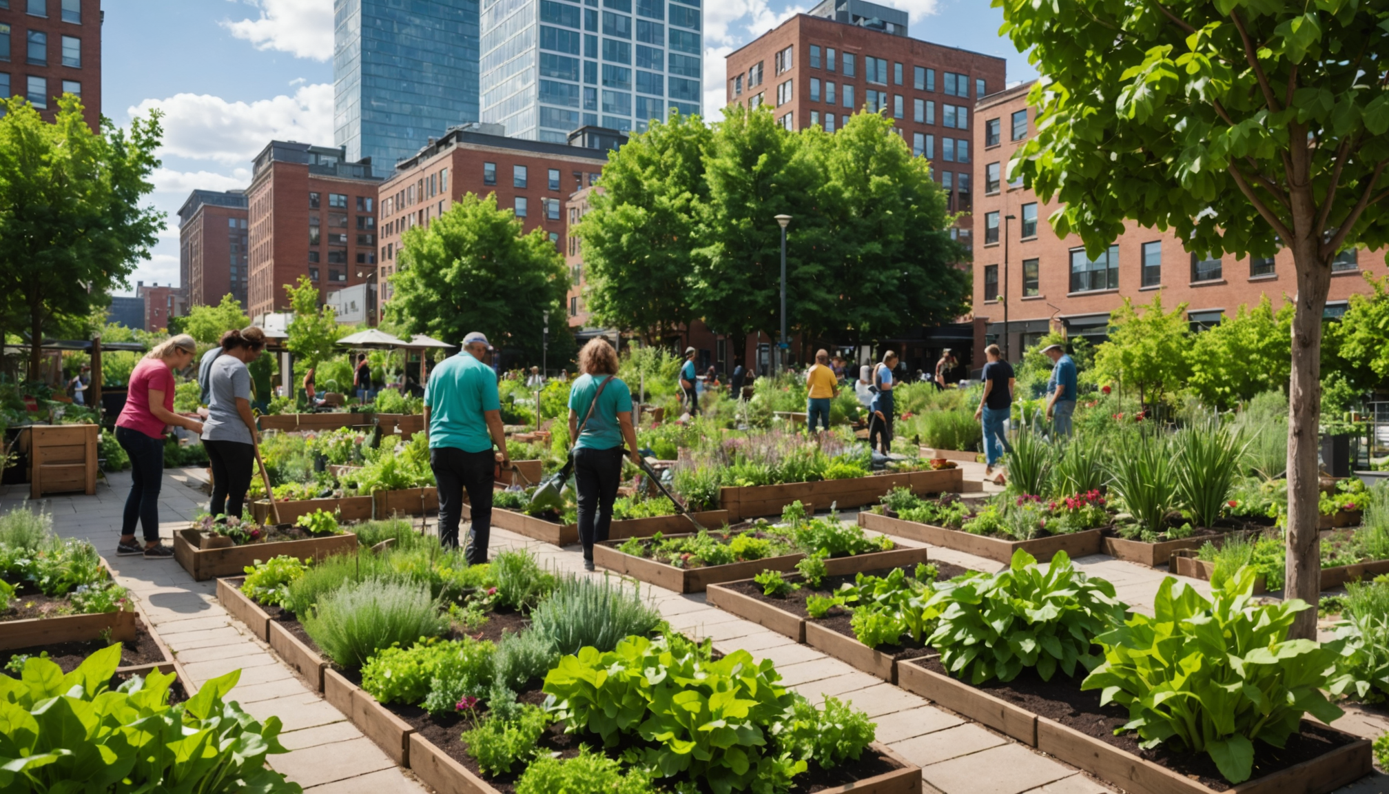 découvrez les jardins partagés et l'agriculture urbaine : des espaces conviviaux pour cultiver en ville, favoriser le lien social et promouvoir une alimentation durable.