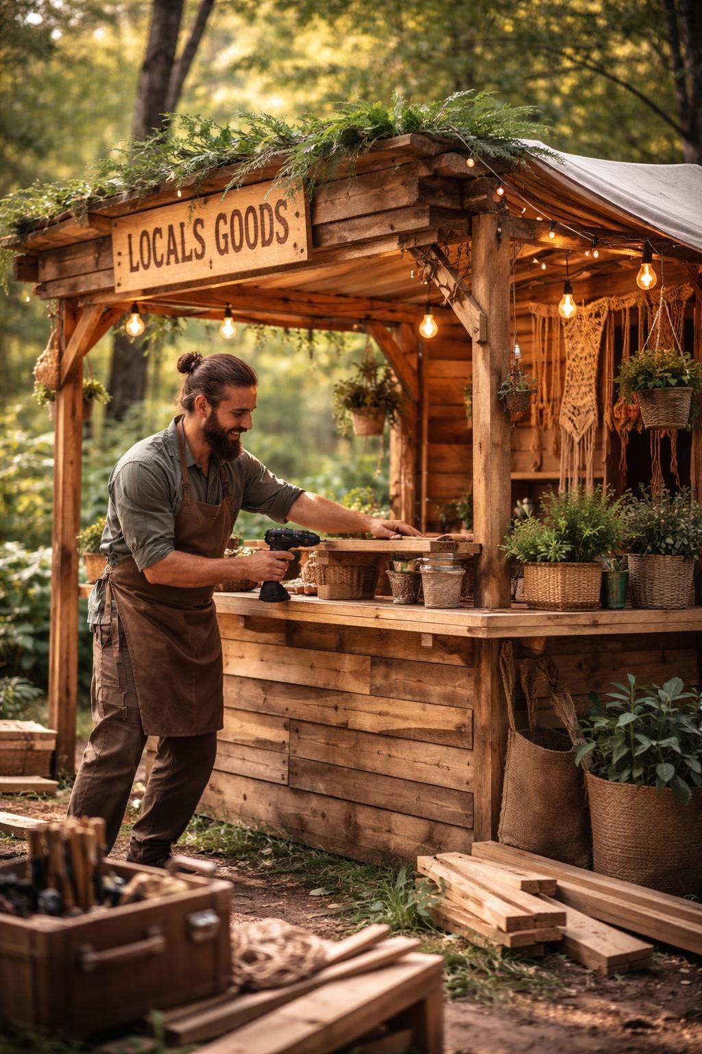 découvrez comment organiser un festival écologique en collaborant avec des artisans locaux pour construire des stands en bois durable, alliant respect de l'environnement et savoir-faire traditionnel.