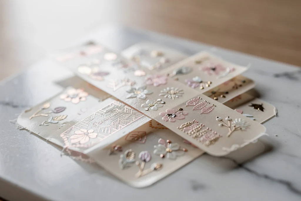 Stickers ongles : la solution idéale pour un nail art express et réussi